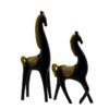 6-15.jpg Elegant Black and Gold Horse Figurines - Luxurious Home Decor Accents