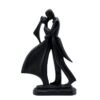 Romantic Couple Statue - Black Dancer Figurine for Home Decor, Valentine's Day Gift, Anniversary Decoration