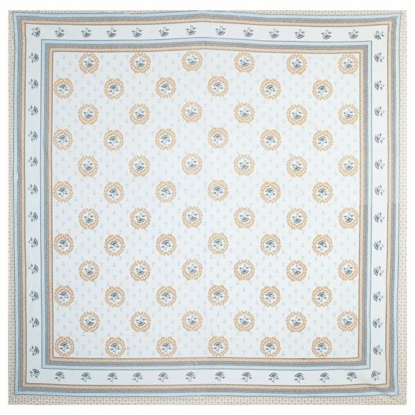 7-4-1000x1000-1.jpg Jaipuri 100% Cotton King?Size Bedsheet with 2 Pillow Covers ? Traditional Rajasthani Block Print, Soft & Breathable Home Bedding