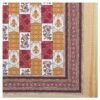 Super King Size 100% Cotton Jaipuri Bedsheet ? Ethnic Multicolor Block?Print, Soft & Breathable Bed Linen