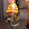 Decorative Ganesh Face T Lite in Metal | Handcrafted Tea Light Holder | Elegant Home & Temple Decor Accent