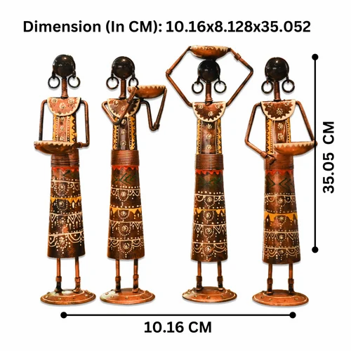 decorative-metal-nagpuri-golden-musician-set-500x500-1.png Metal Labour Lady Set in Black Color | Handcrafted Decorative Figurines | Artistic Home & Office Table Decor Showpiece