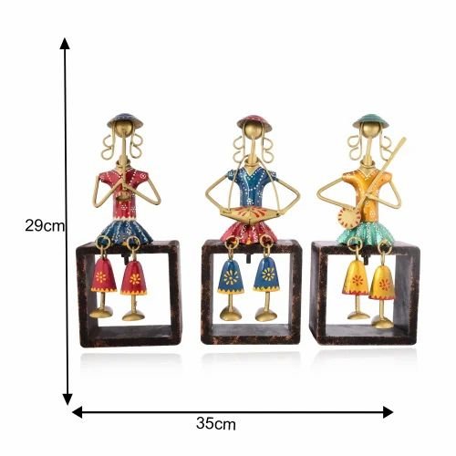 dsc-2236-2-1-500x500-1.jpg Decorative Metal Musician Stool Dolls | Handcrafted Musician Figurines for Artistic Home & Office Decor