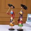 dsc-2300-1000x1000-1.jpg Handmade Metal Umbrella Doll Set | Elegant Decorative Showpieces for Living Room & Office D?cor | Antique Finish Artistic Figurine Set