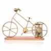 Metal Cycle Pen Stand | Handcrafted Bicycle Design Table Organizer | Decorative Desk Accessory for Home & Office D?cor