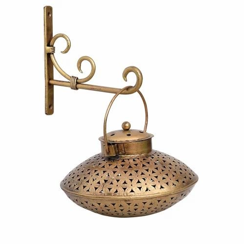 dsc-2565-500x500-1.jpg Golden Metal Decorative Deghi with Stand | Elegant Handcrafted Home Decoration Pot for Living Room