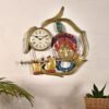 dsc-7836-c-500x500-1.jpg Decorative Metal Krishna Wall Clock for Interior D?cor | Elegant Handcrafted Timepiece for Home & Office Walls