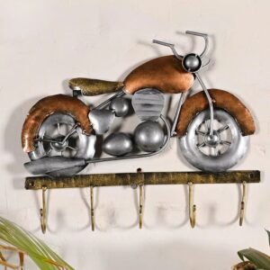dsc-8169-c-1000x1000-1.jpg Decorative Bike Key Holder in Metal for Wall D?cor | Handcrafted Vintage Motorcycle Design Key Stand | Home & Office Wall Hanging