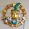 Murli Krishna Metal Wall Art | Handcrafted Wall Hanging for Home & Temple Decoration