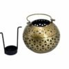 Metal Lota Shape Hanging T Lite Holder | Handcrafted Tealight Candle Holder for Home & Festive Decor