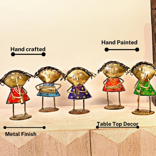 metal-adiwasi-doll-musician-set-500x500-1.png Metal Adiwasi Doll Musician Set | Handcrafted Tribal Musician Figurines for Home & Office Decoration