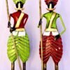 Rajasthani Metal Darwan Set | Traditional Handcrafted Decorative Showpiece for Home & Office D?cor