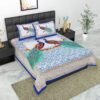 printed-cotton-double-bedsheet-with-2-pillow-cover-1000x1000-1.jpeg Pure Cotton Printed Double Bedsheet with 2 Pillow Covers ? Traditional Jaipuri / Rajasthani Design, Soft & Breathable Home Bed Linen
