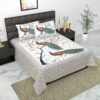 printed-cotton-double-bedsheet-with-2-pillow-cover-1000x1000-4.jpeg Pure Cotton Printed Double Bedsheet with 2 Pillow Covers ? Traditional Jaipuri / Rajasthani Design, Soft & Breathable Home Bed Linen