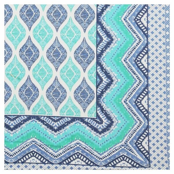 Super King Size 100% Cotton Jaipuri Bedsheet ? Traditional Rajasthani Block Print, Soft & Breathable Bed Linen