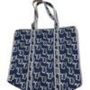 81CKWqr-JDa-L-SY741.jpg Mohinii Cotton Quilted Tote Bag - Large Indigo Blue Block Print Shopping Bag for Women.