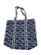 81CKWqr-JDa-L-SY741.jpg Mohinii Cotton Quilted Tote Bag - Large Indigo Blue Block Print Shopping Bag for Women.