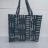 il-794x-N-6554106273-kvn6-1.jpg Handmade Black Quilted Tote Bag ? Minimalist Cotton Shoulder Bag, Modern Kantha Tote, Large Reusable Shopping Bag, Boho Travel Tote Gift for Women